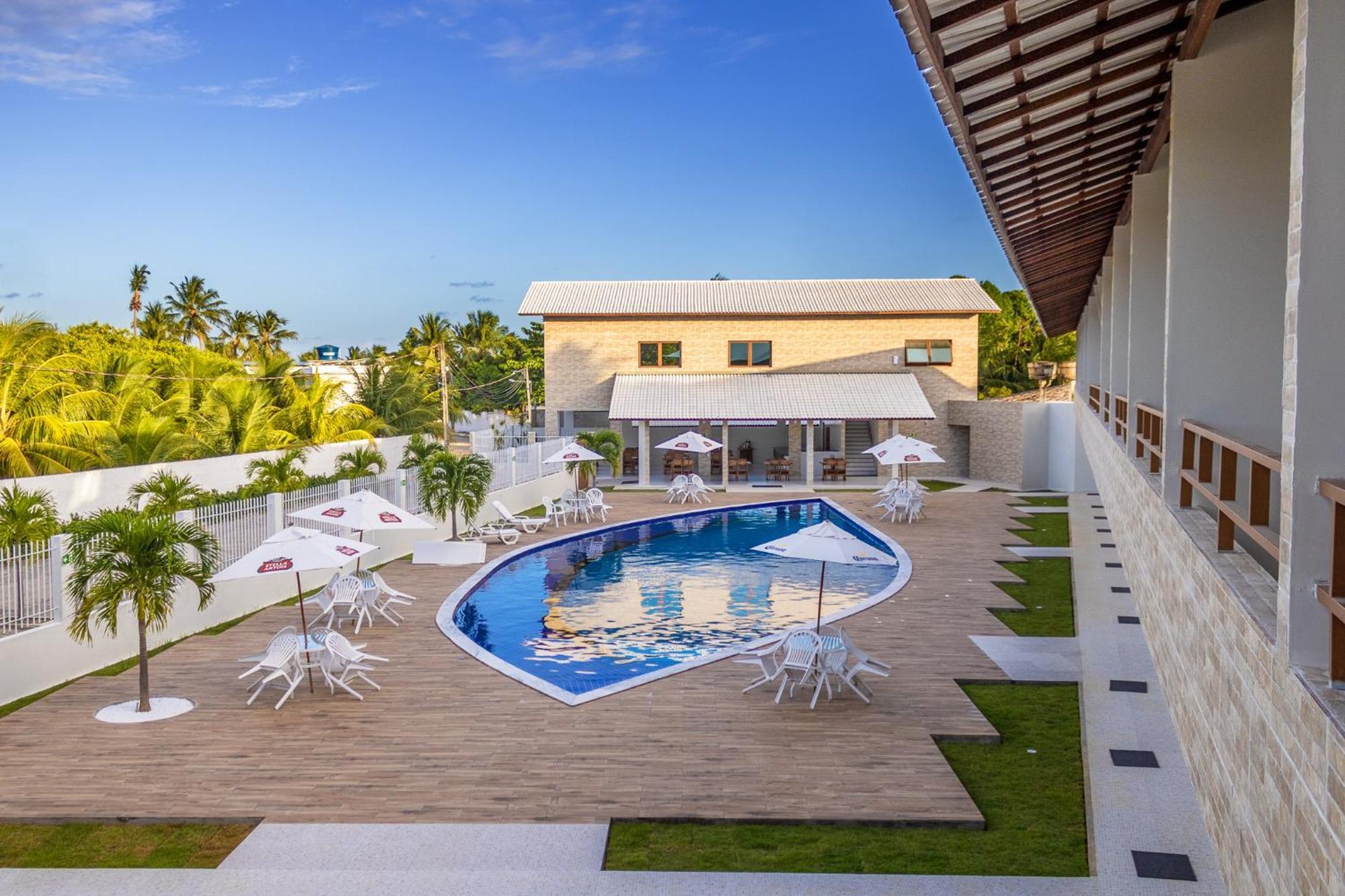 Paraiso Barra Hotel Barra de Santo Antônio Esterno foto
