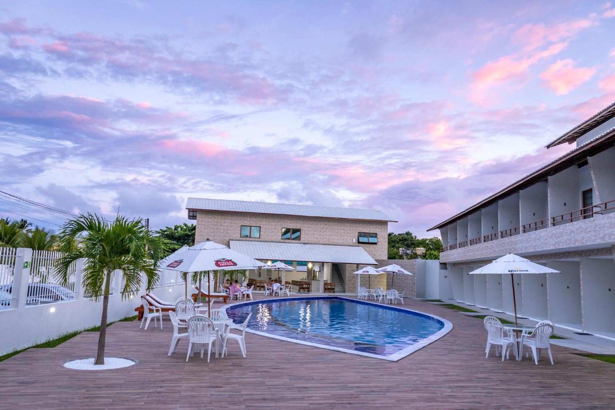 Paraiso Barra Hotel Barra de Santo Antônio Esterno foto