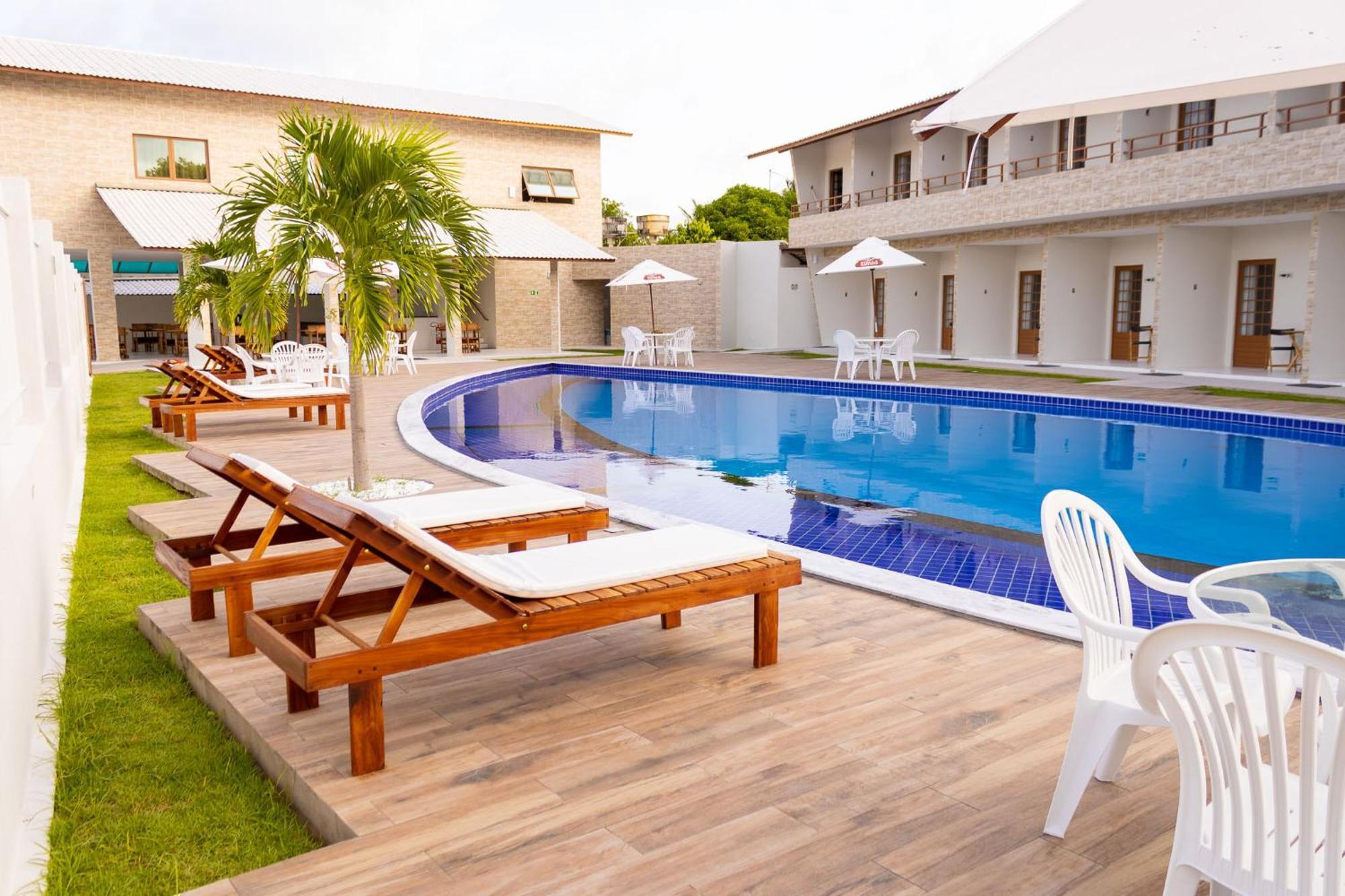 Paraiso Barra Hotel Barra de Santo Antônio Esterno foto